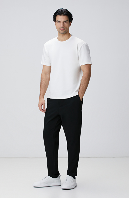 N-Tech Kırık Beyaz Basic T-shirt