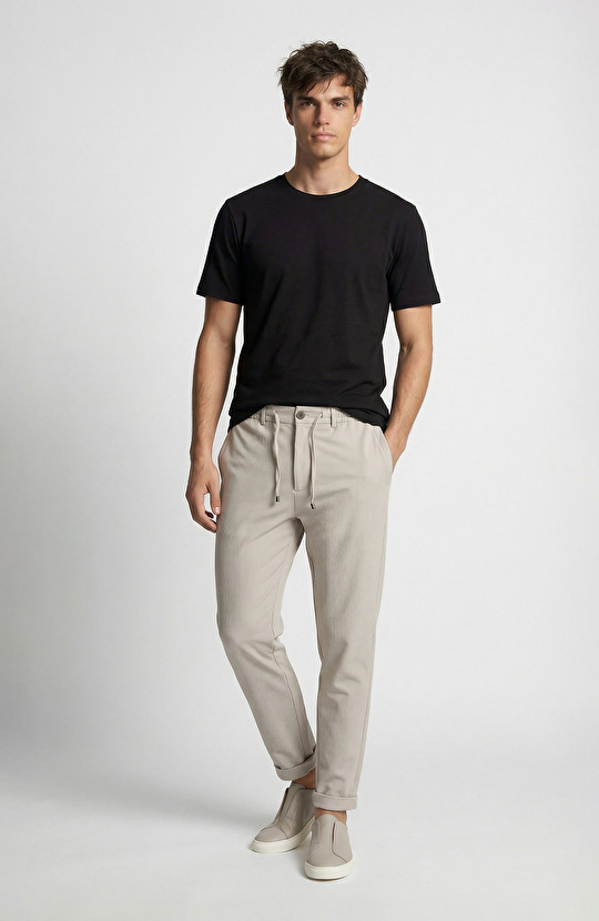 N-Tech Comfort Siyah Basic T-shirt