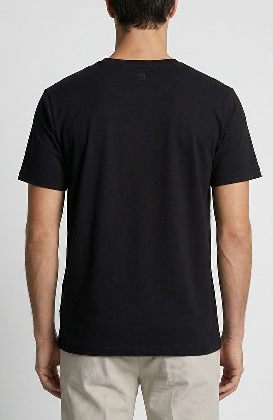 N-Tech Comfort Siyah Basic T-shirt