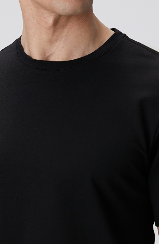N-Tech Siyah Basic T-shirt