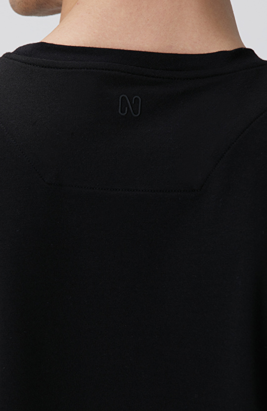 N-Tech Siyah Basic T-shirt