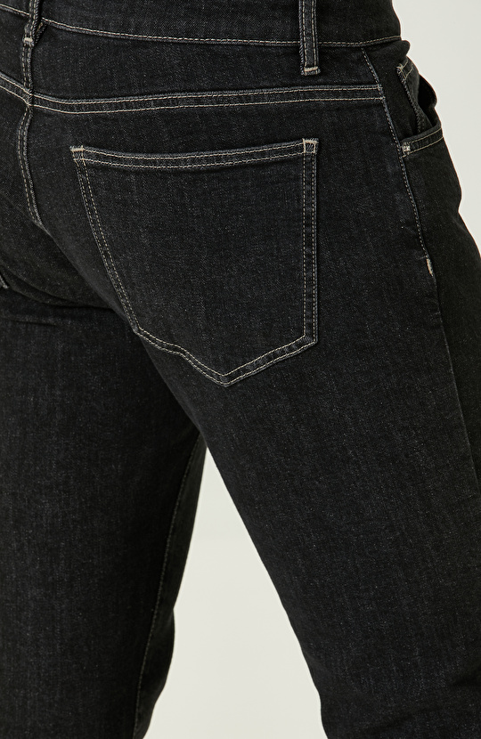 Antrasit 5 Cep Denim Pantolon