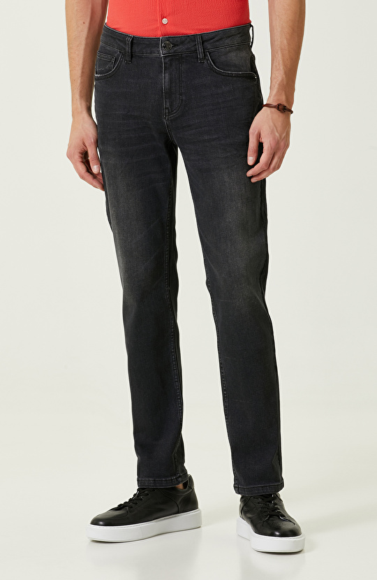 Antrasit 5 Cepli Denim Pantolon
