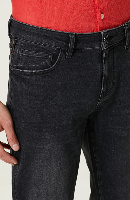 Antrasit 5 Cepli Denim Pantolon