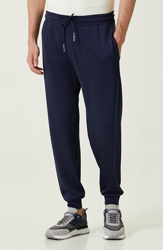 N-Tech Lacivert Ribanalı  Eşofman