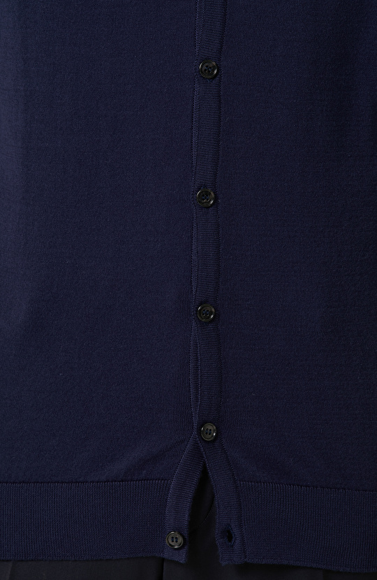 Lacivert V Yaka Triko Hırka