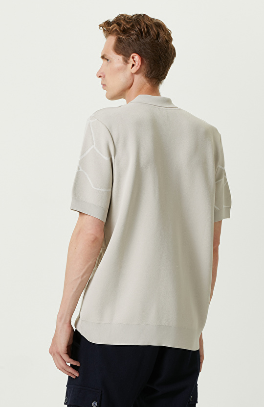 N-Tech Taş Rengi Triko Kazak