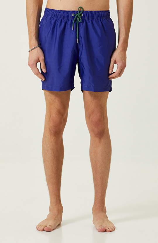 Saks Mavisi Şort Mayo