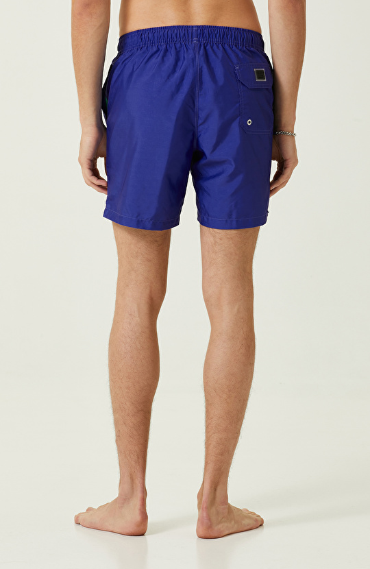 Saks Mavisi Şort Mayo