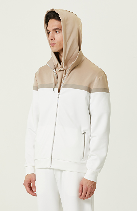 N-Tech Camel Dik Yaka  Sweatshirt