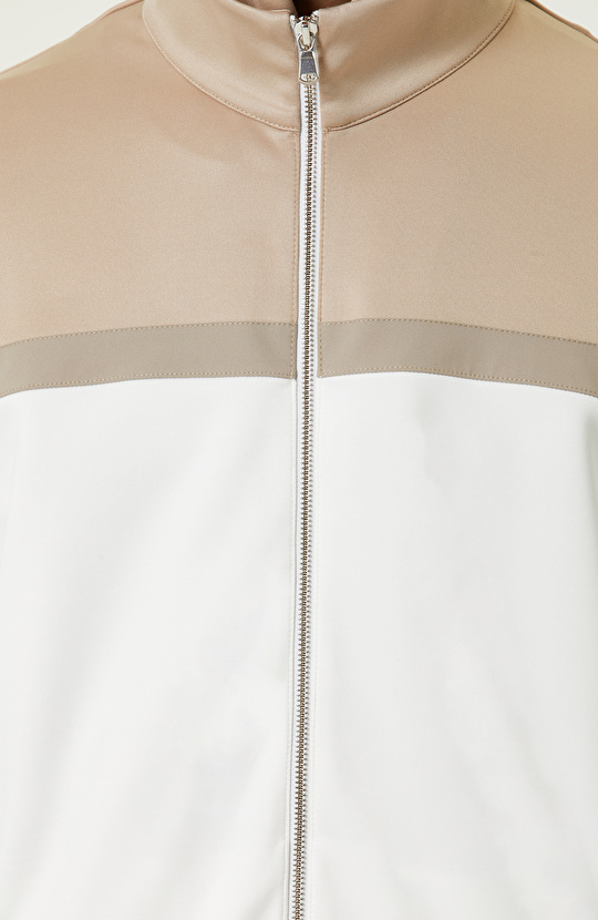 N-Tech Camel Dik Yaka  Sweatshirt