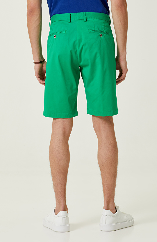 Yeşil Duble Paça Şort