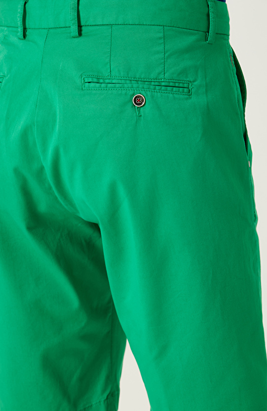 Yeşil Duble Paça Şort