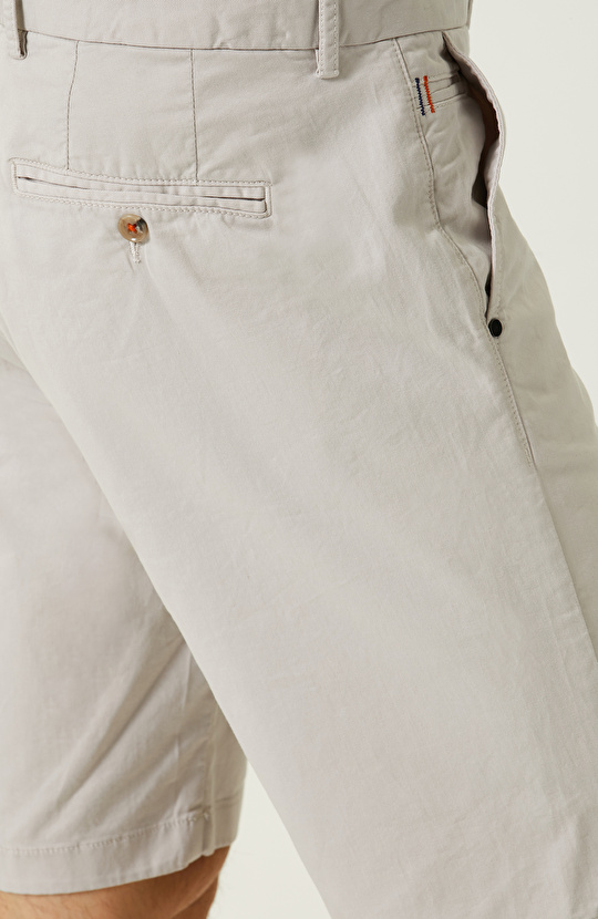 Düz Duble Paça Şort