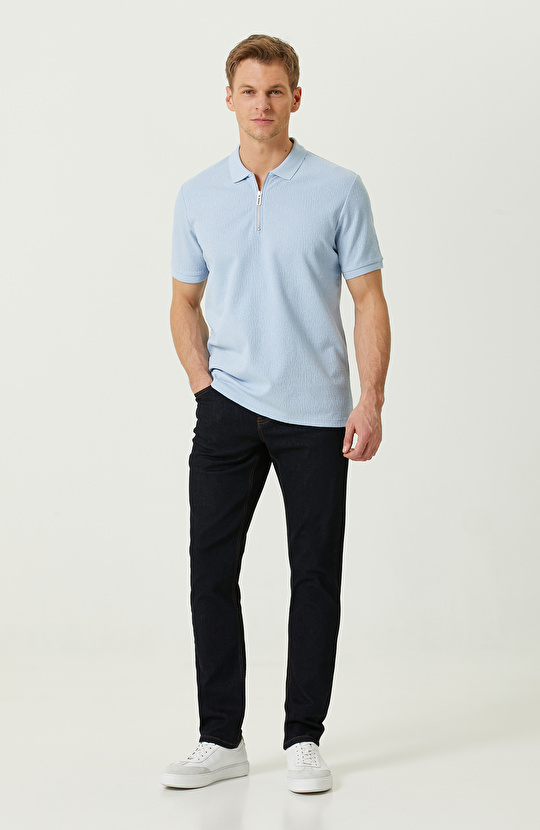 Mavi Polo Yaka T-shirt