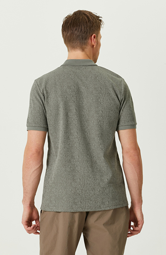 Haki Polo Yaka T-shirt