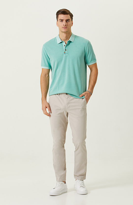 Mint Polo Yaka  T-shirt