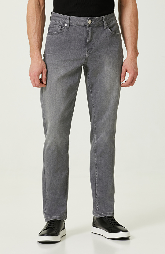 Gri Denim Pantolon