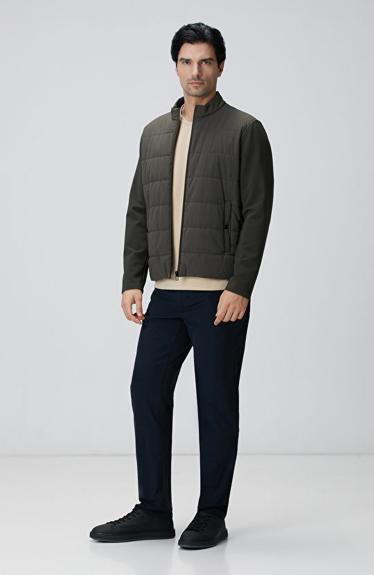 N-Tech Bej Basic T-shirt