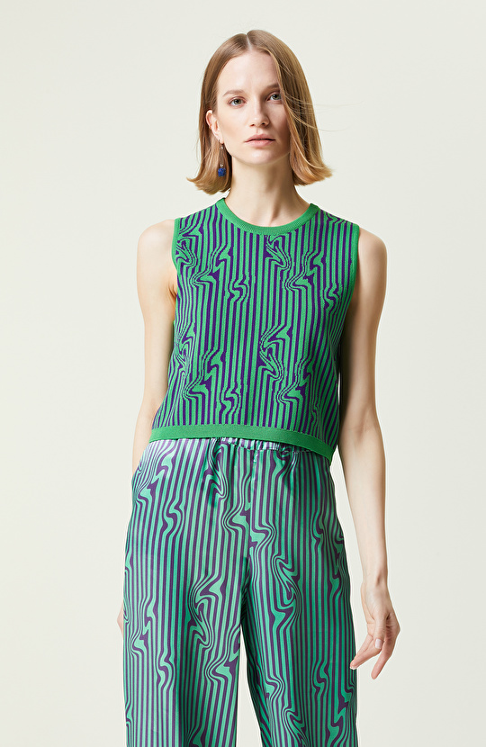 Mor Kolsuz Bisiklet Yaka Triko Kazak