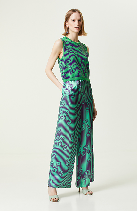 Mor Kolsuz Bisiklet Yaka Triko Kazak