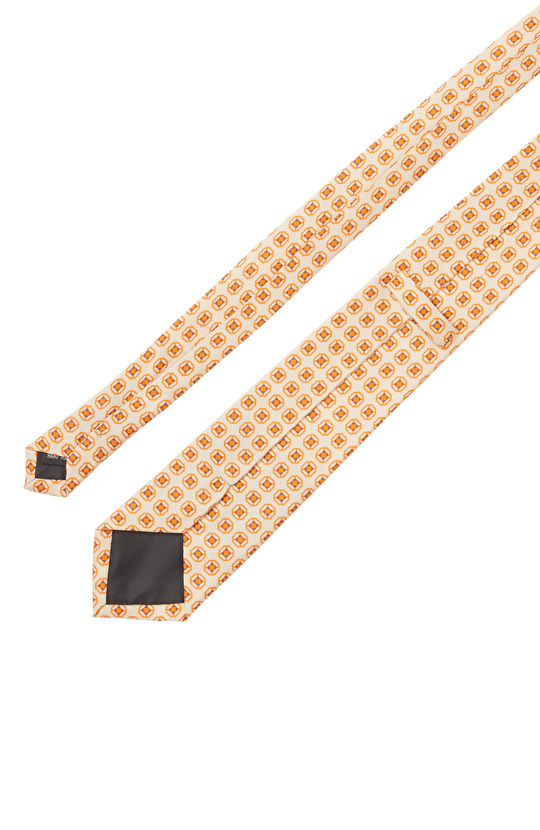 Turuncu İpek Kravat
