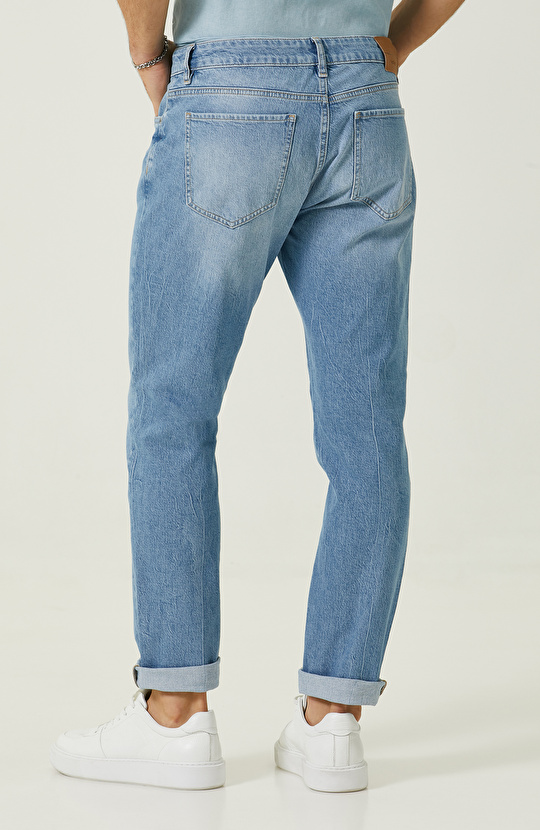 Açık Mavi Denim Pantolon