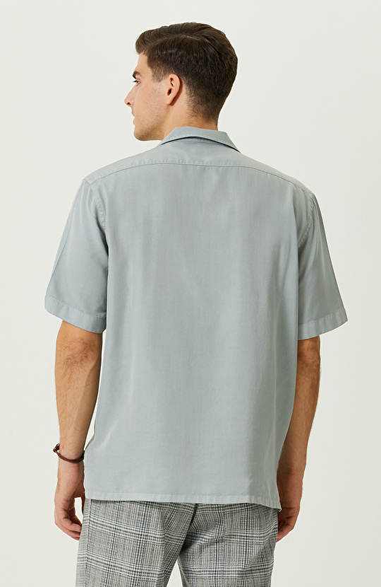 Yeşil Kısa Kollu Gömlek