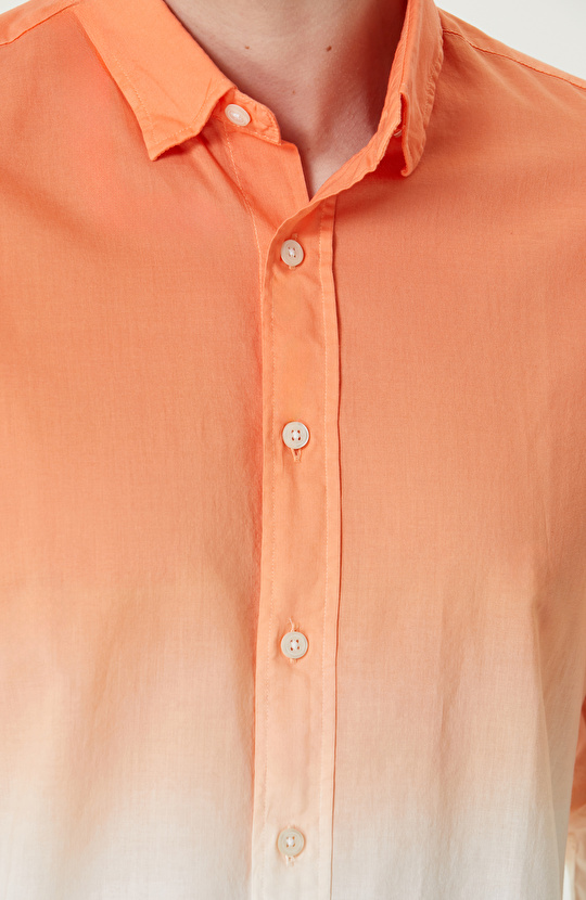 Turuncu Degradeli Gömlek