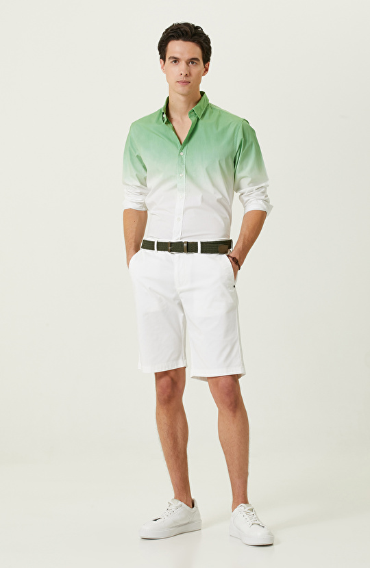 Yeşil Uzun Kollu Gömlek