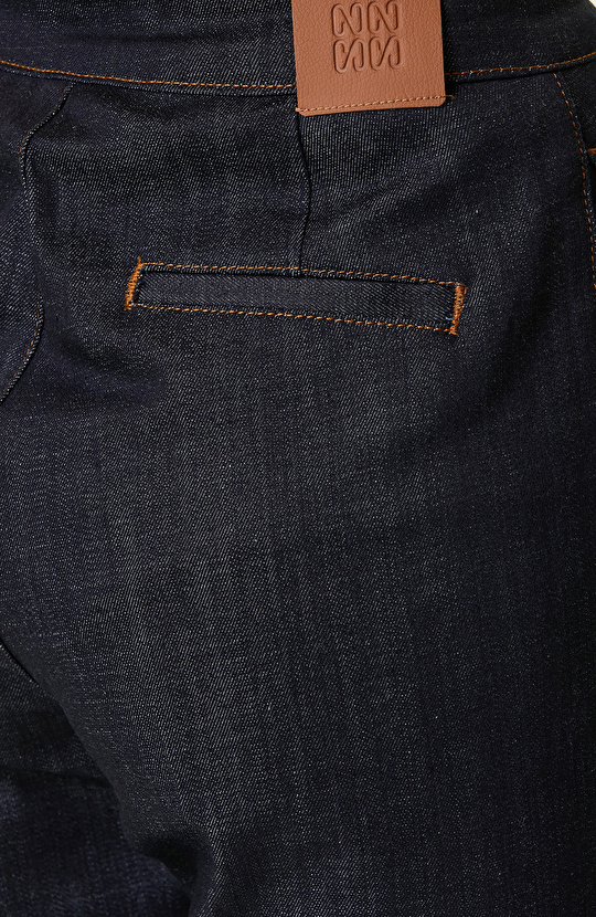 Lacivert Denim Pantolon
