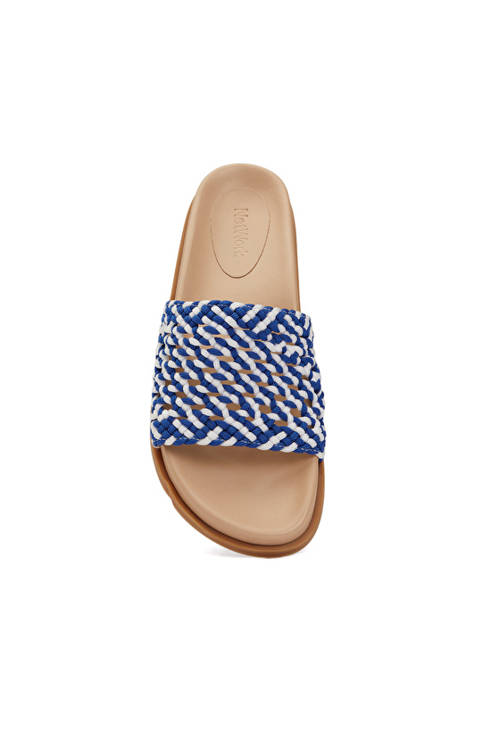 Saks Beyaz Kadın Terlik