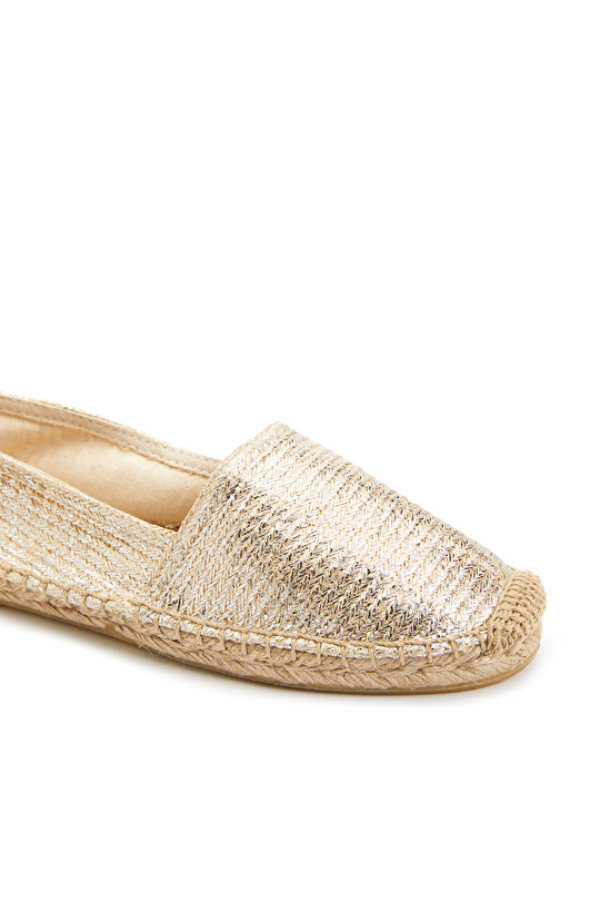 Altın Rengi Kadın Espadril