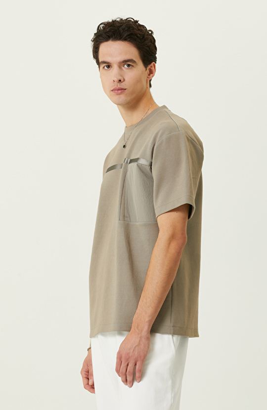 Vizon Bisiklet Yaka  T-shirt