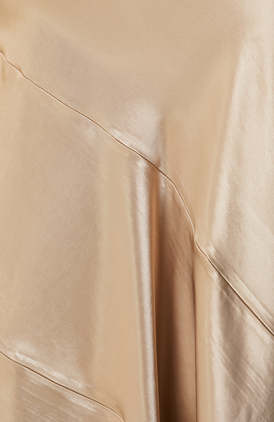 Vizon Midi Boy Saten Etek