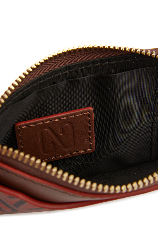 Monogram Kiremit Kahverengi Kadın Cüzdan