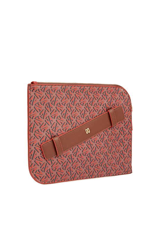 Monogram Kiremit Kahverengi Kadın  Çanta