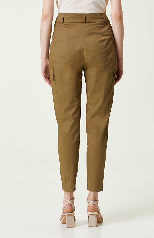 Haki Bol Paça Kargo Pantolon