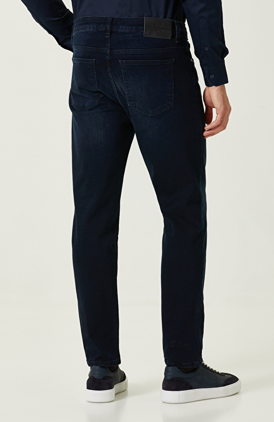 Lacivert Denim Pantolon