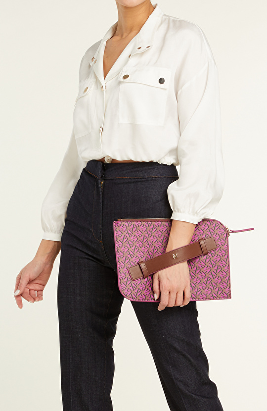 Monogram Fuşya Kadın  Çanta 