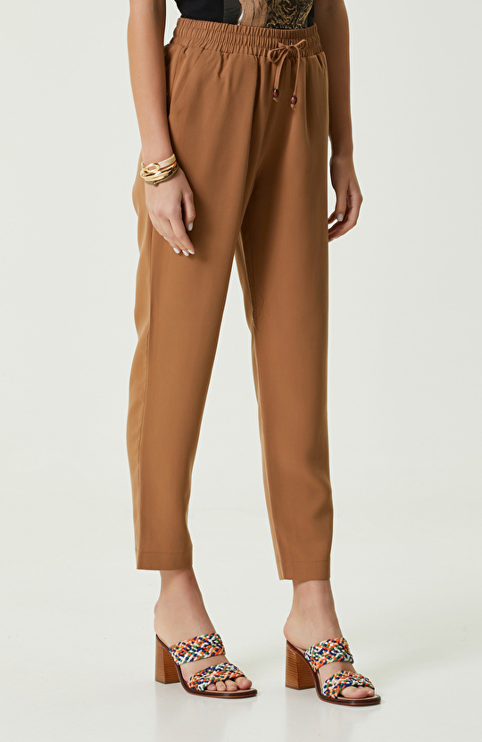 Camel Bol Paça Pantolon