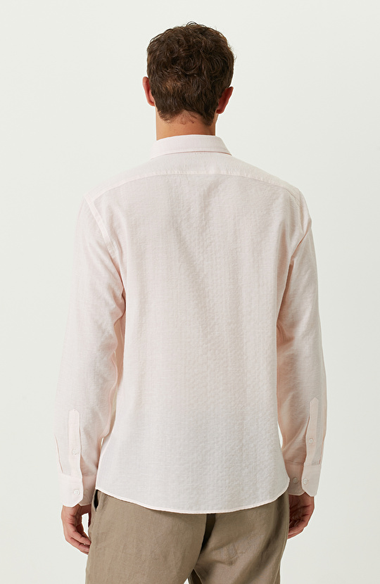 Somon Klasik Yaka Pamuklu Gömlek