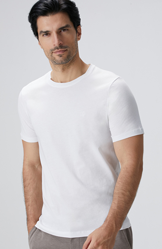 Beyaz Basic T-shirt