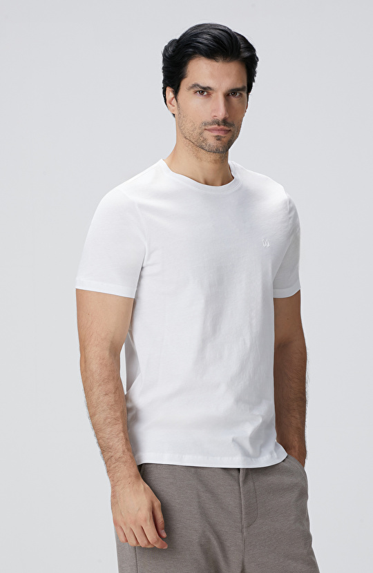 Beyaz Basic T-shirt