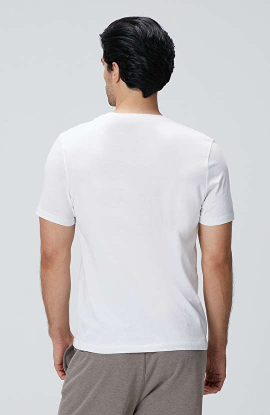 Beyaz Basic T-shirt