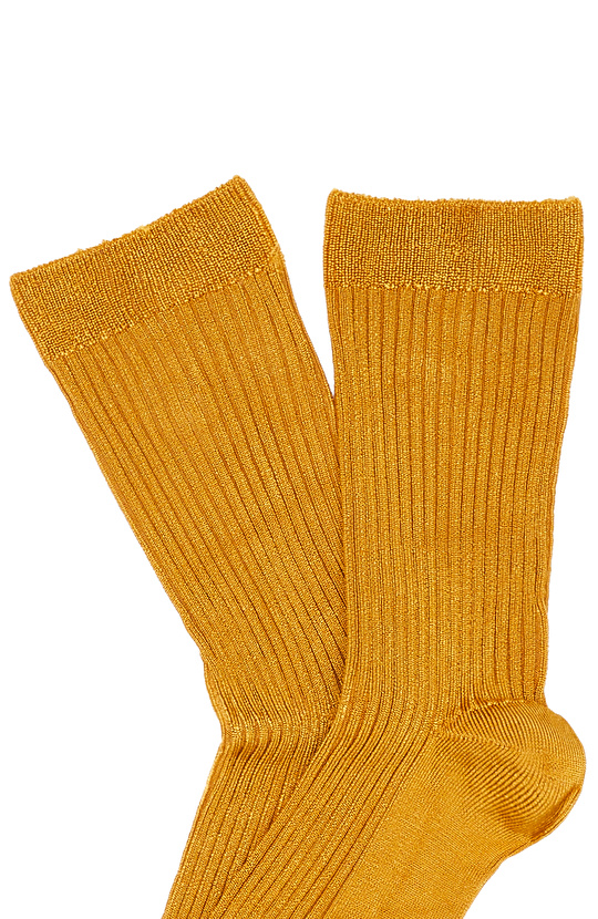 Hardal Kadın Bambu Çorap