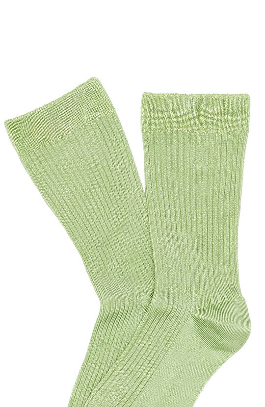 Yeşil Kadın Bambu Çorap