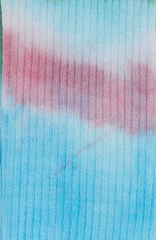 Yeşil Pembe Kadın Çorap