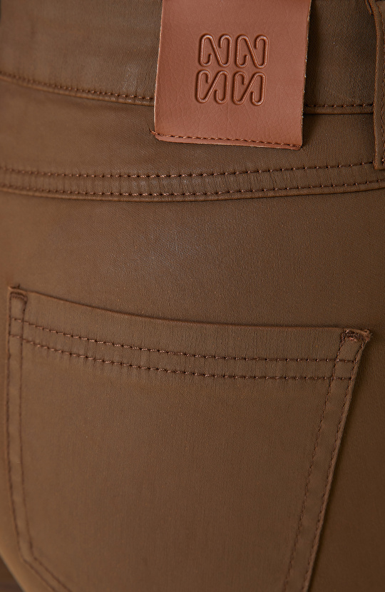 Açık Kahverengi Denim Pantolon