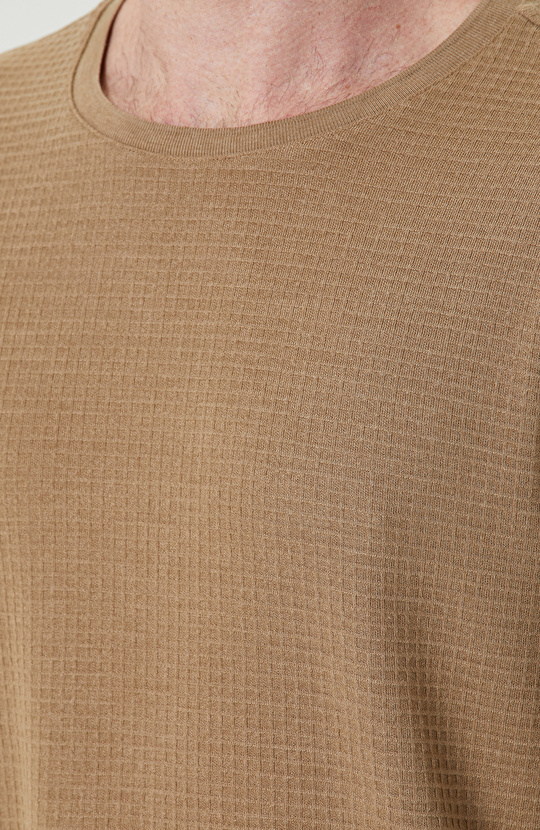 Bisiklet Yaka Vizon Sweatshirt